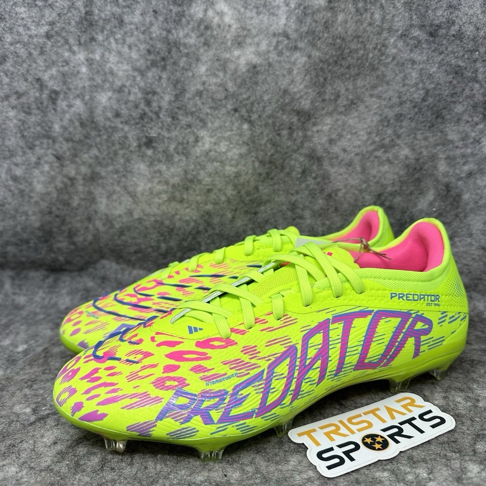 Adidas Predator 24 Pro FG Soccer Cleats Mens Sz 6.5 Mystic Victory Pack JH6467